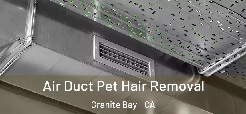  Air Duct Pet Hair Removal Granite Bay - CA